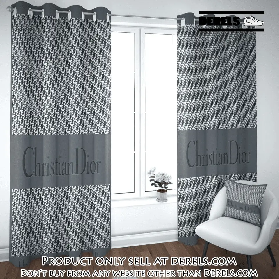 Christian dior premium window curtains hot  luxury curtain wc100 dr2545325